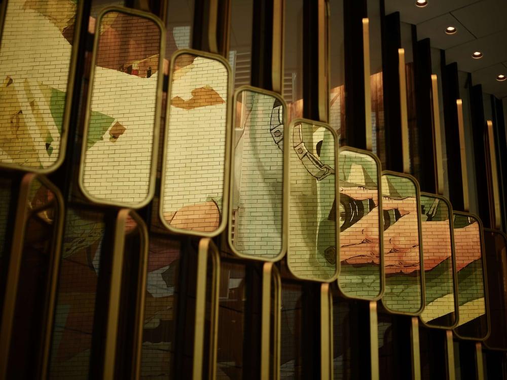 Hilton Melbourne Little Queen Street Exteriör bild The 1967–1970 National Football League championship trophies