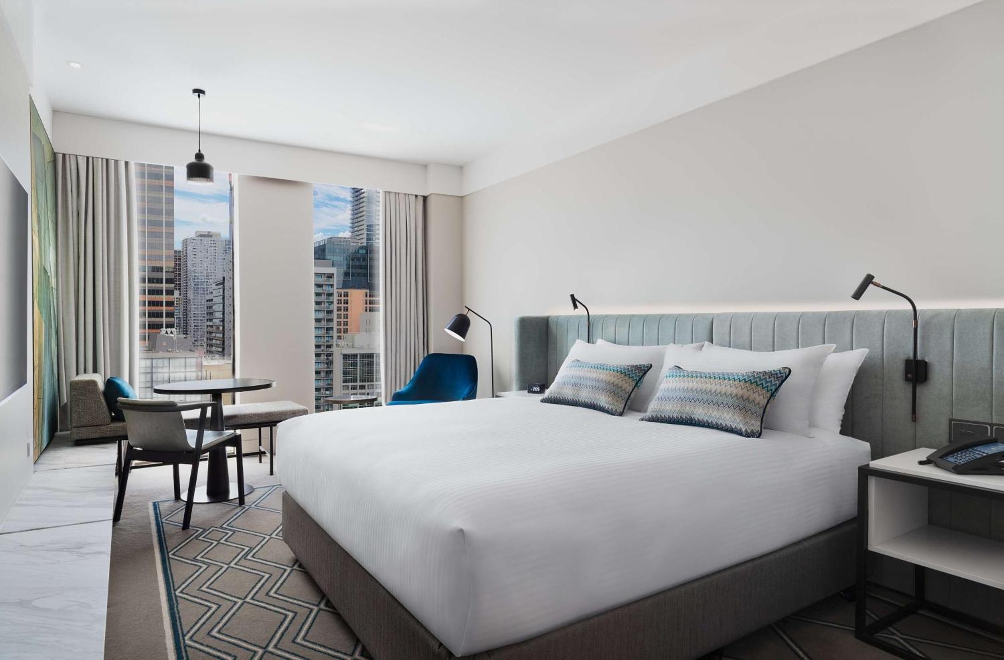 Hilton Melbourne Little Queen Street Exteriör bild