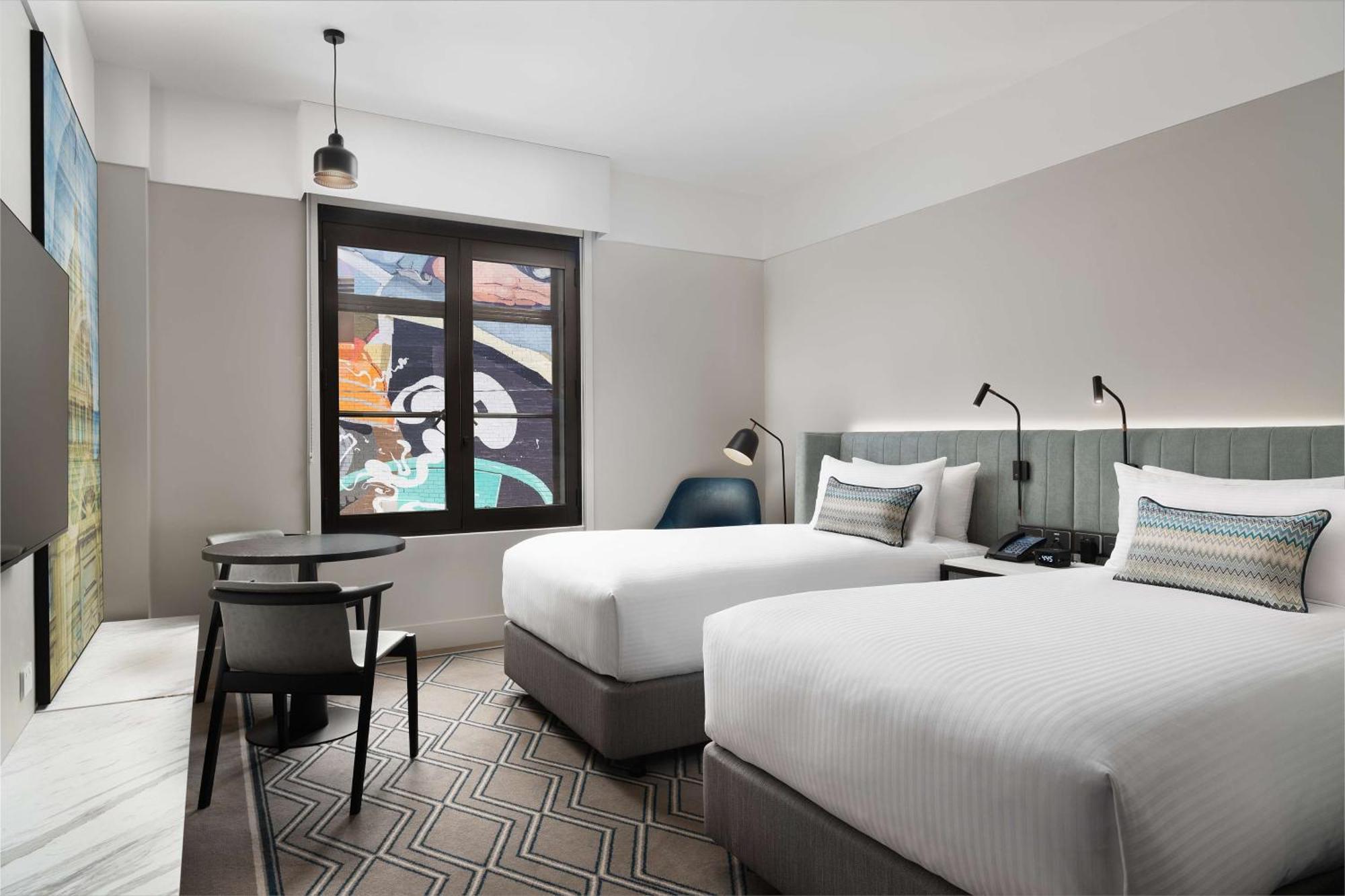 Hilton Melbourne Little Queen Street Exteriör bild