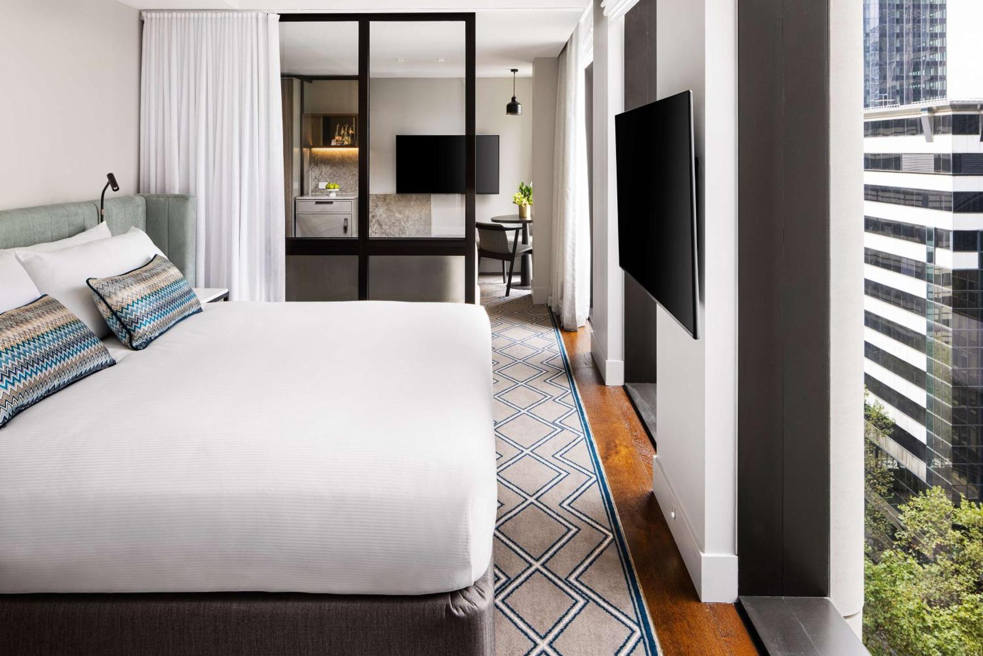 Hilton Melbourne Little Queen Street Exteriör bild